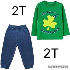 Boy’s 2T St. Patrick's Day Set